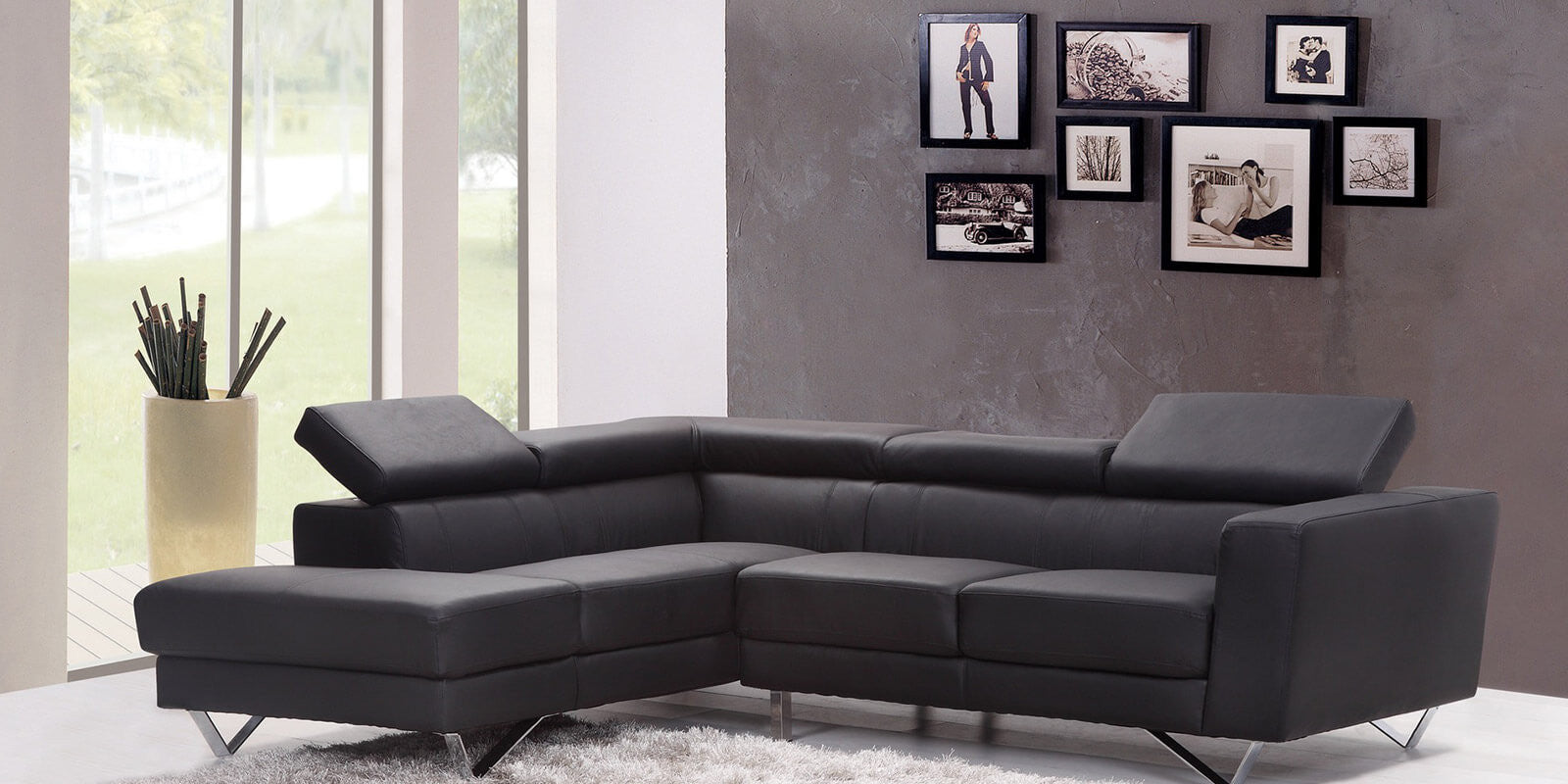 L-Shaped Sofas are super fit for the corners